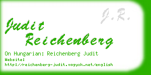 judit reichenberg business card